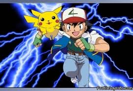Pic of Ash and Pekachu